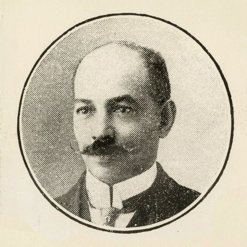A historical portrait of John Archer.