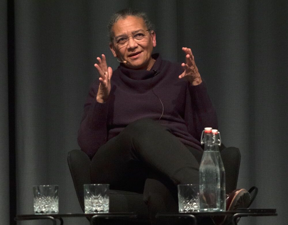 Portrait of artist Lubaina Himid.